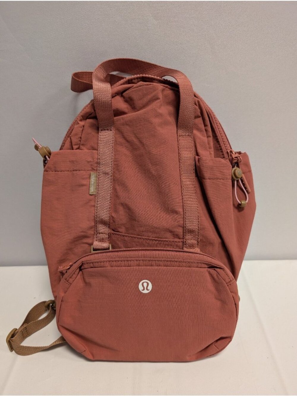 LULULEMON Pack and Go Multi Wear Backpack Spiced Chi NWT - Picture 5 of 6